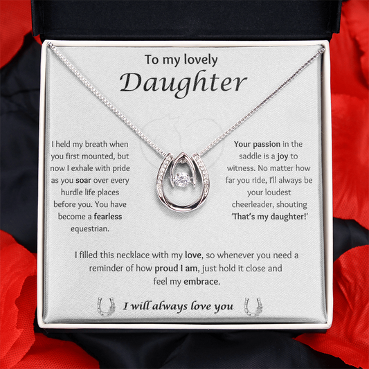 That's My Daughter - Equestrian Lucky in Love Necklace